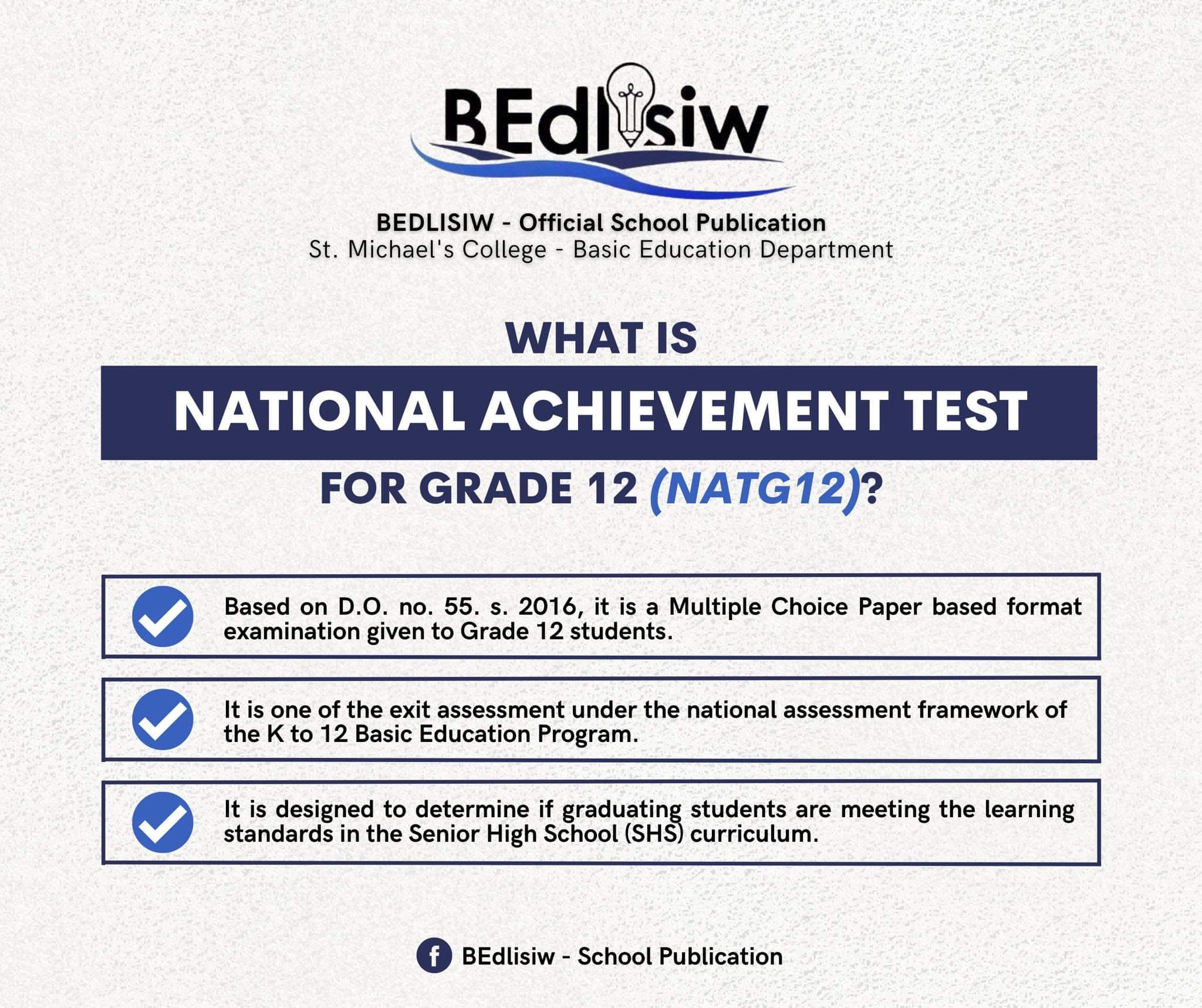 You are currently viewing National Achievement Exam