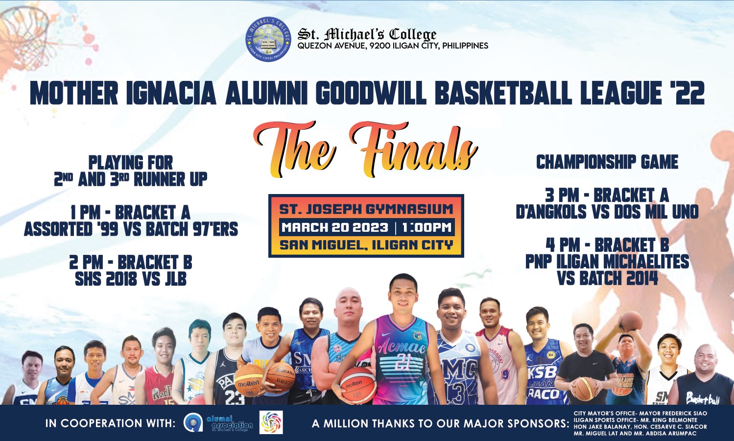 You are currently viewing MOTHER IGNACIA ALUMNI GOODWILL BASKETBALL LEAGUE ’22 | THE FINALS