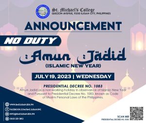 Read more about the article NO CLASS / NO DUTY