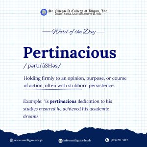 Read more about the article 𝐖𝐨𝐫𝐝 𝐨𝐟 𝐭𝐡𝐞 𝐃𝐚𝐲: