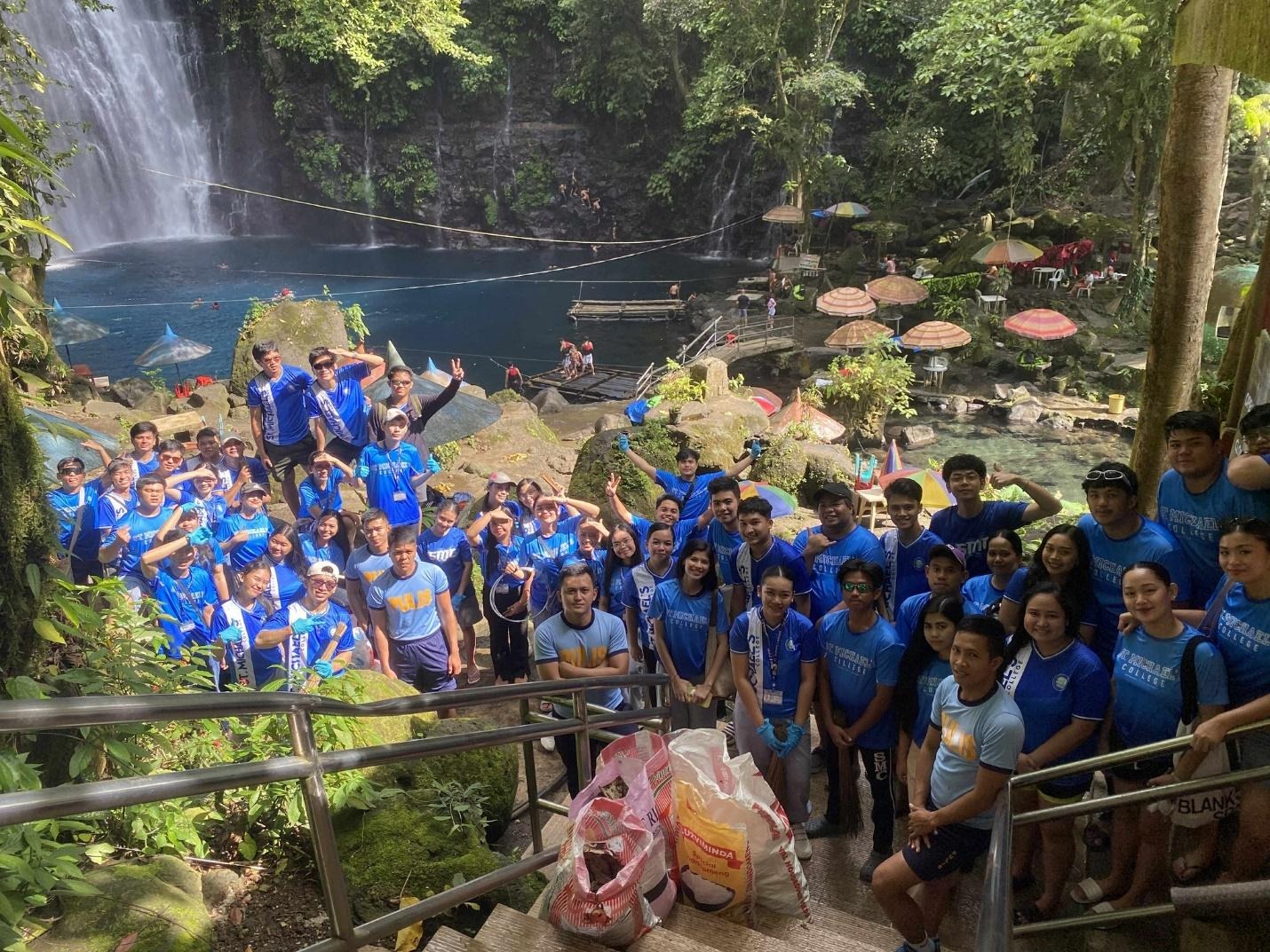 Read more about the article St. Michael’s College CHTM Leads Environmental Stewardship Initiative at Tinago Falls