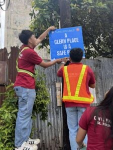 Read more about the article  PROMOTING ENVIRONMENTAL RESPONSIBILITY THROUGH CLEAN UP DRIVE